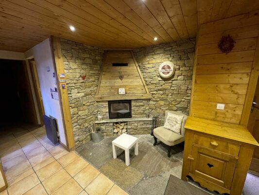 Appartement Renardeau Vieux Village Bonneval sur Arc avec cheminée